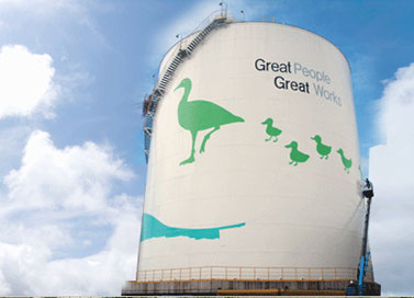 The World Biggest Cryogenic Storage Tank